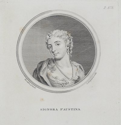 Signora Faustina, from 